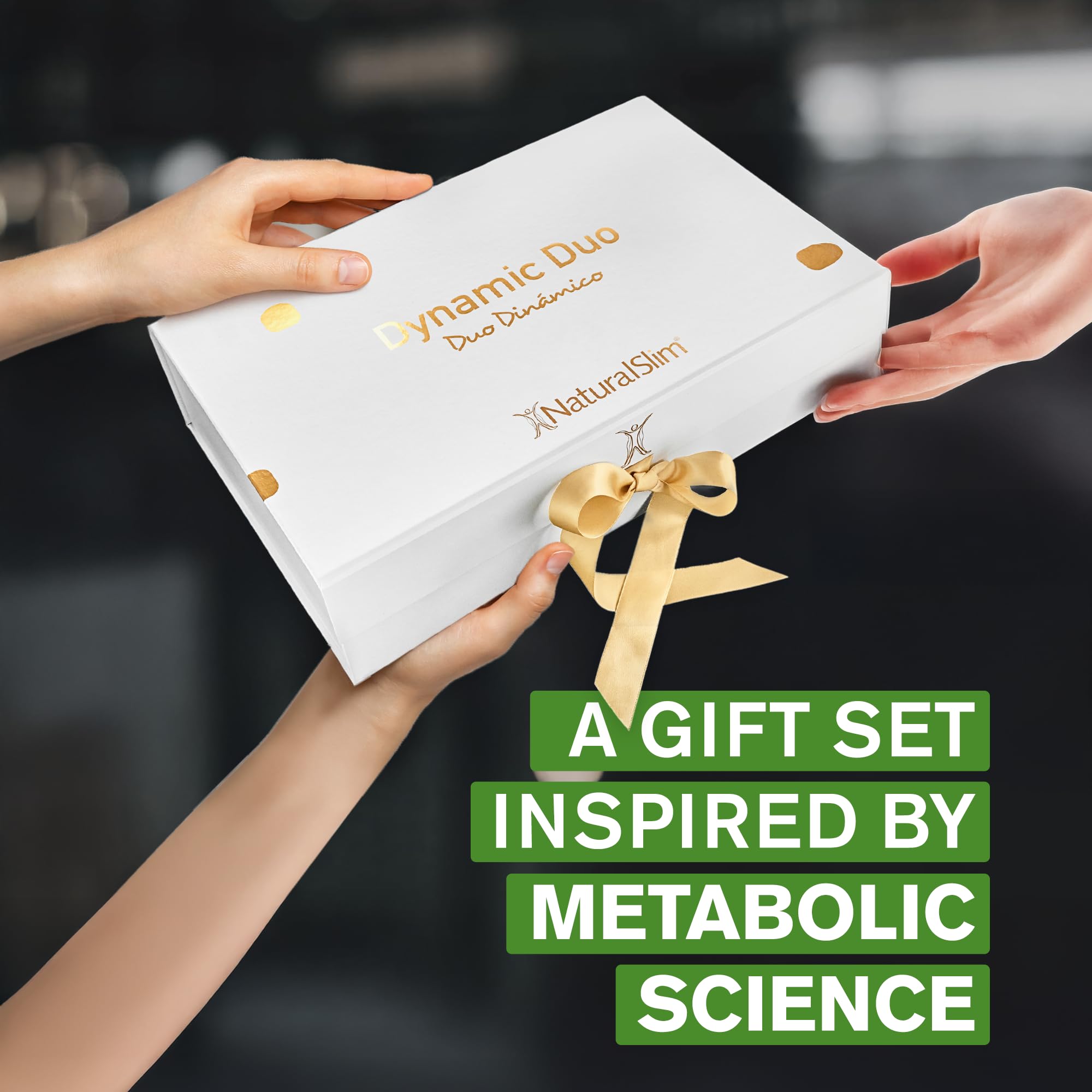 NaturalSlim Dynamic Duo Gift Set – Magnesium Powder, Potassium Capsules, Despierta tu Book, Double Glass Mug & Premium Gift Box | Educational Wellness Bundle Inspired by Frank Suárez