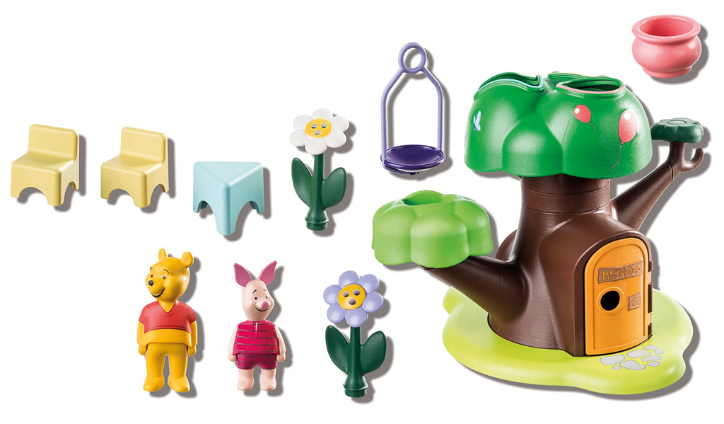 Playmobil 1.2.3 & Disney: Winnie's & Piglet's Tree House