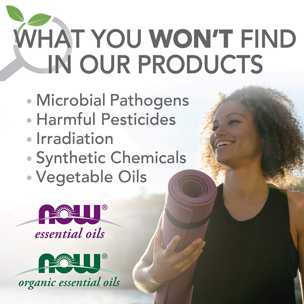 NOW Essential Oils, Organic Tea Tree Oil Purifying Roll-On, 10 mL