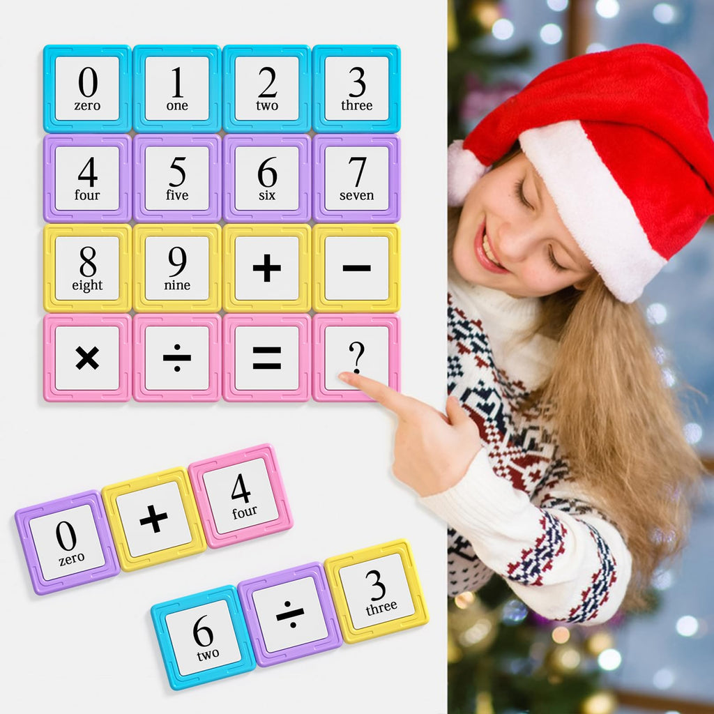 Rurvale Toddler Girl Toys, Magnetic Tiles 44pcs, Birthday Gifts Ideas for Girls Toys Age 3 4 5, Magnetic Blocks, Magnet STEM Montessori Toddler Kids Christmas Toy Gifts for 3 4 5 6 7 Year Old Girls
