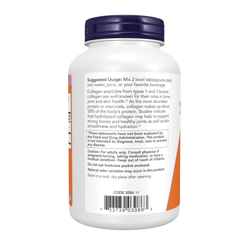 NOW Supplements, Collagen Peptides Powder, 8 oz