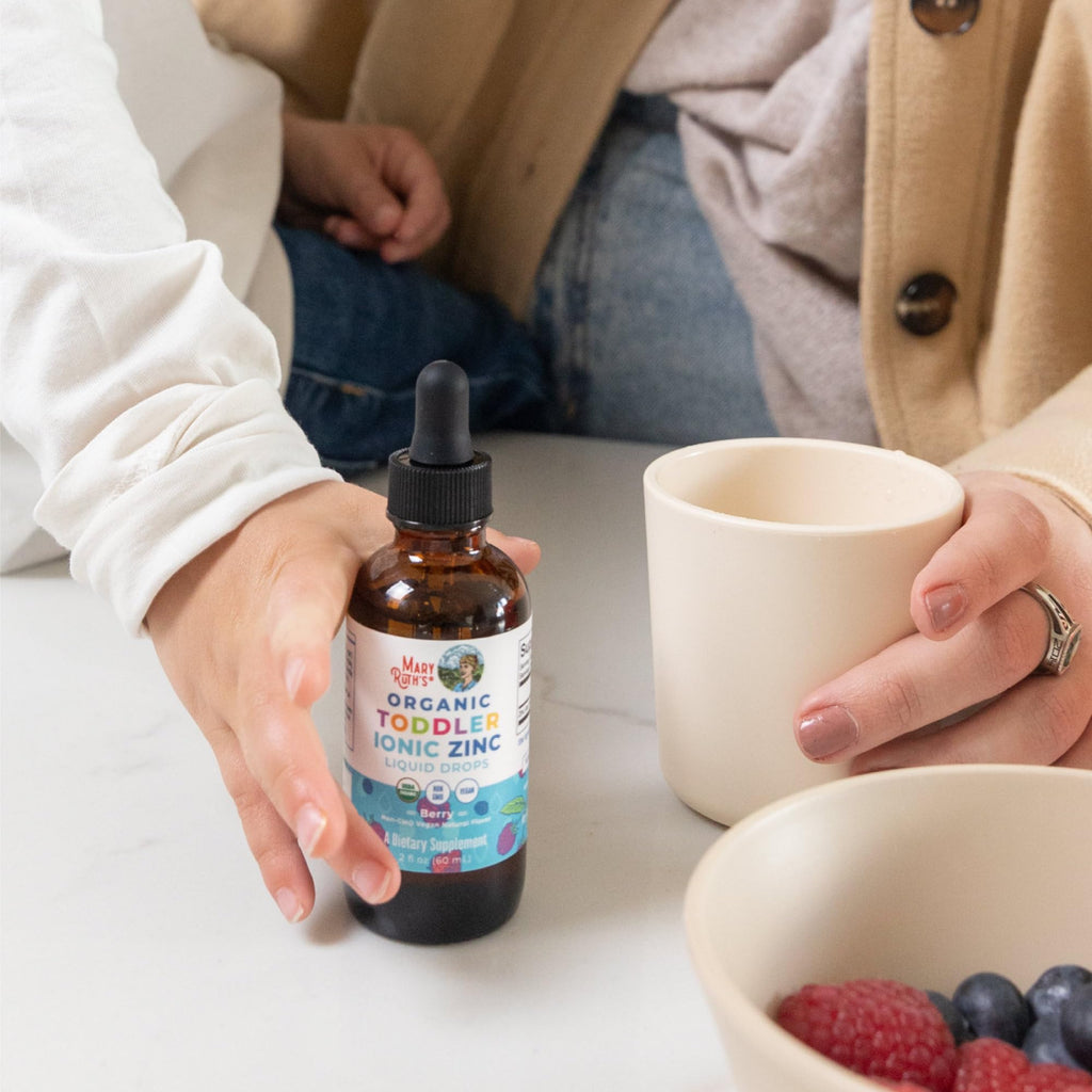 MaryRuth's Organic Toddler Zinc Liquid Drops, Berry Flavor, Vegan, 2 Fl Oz