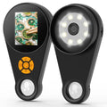 Magnifying Glass with Light Digital Microscope Handheld 2.0 inch IPS Color Screen,Portable Digital Magnifying Glass 500x,Marco Microscopes,uilt-in 8LED Lights,USB Compatible with PC Windows, Mac OS
