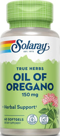 SOLARAY Oil of Oregano 150 mg Softgels, 60 Softgels