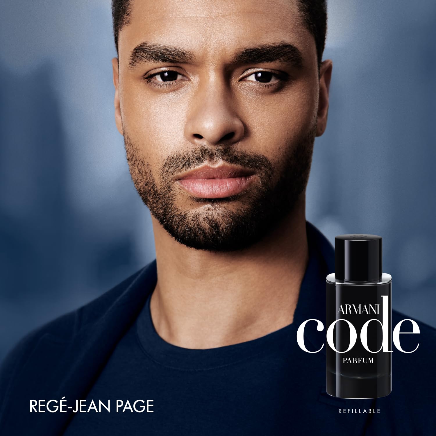Armani Beauty – Code – Parfum Refill – Cologne for Men – Fresh & Aromatic Men’s Fragrance – Bergamot, Clary Sage, Tonka Bean Notes - 5.0 Fl Oz