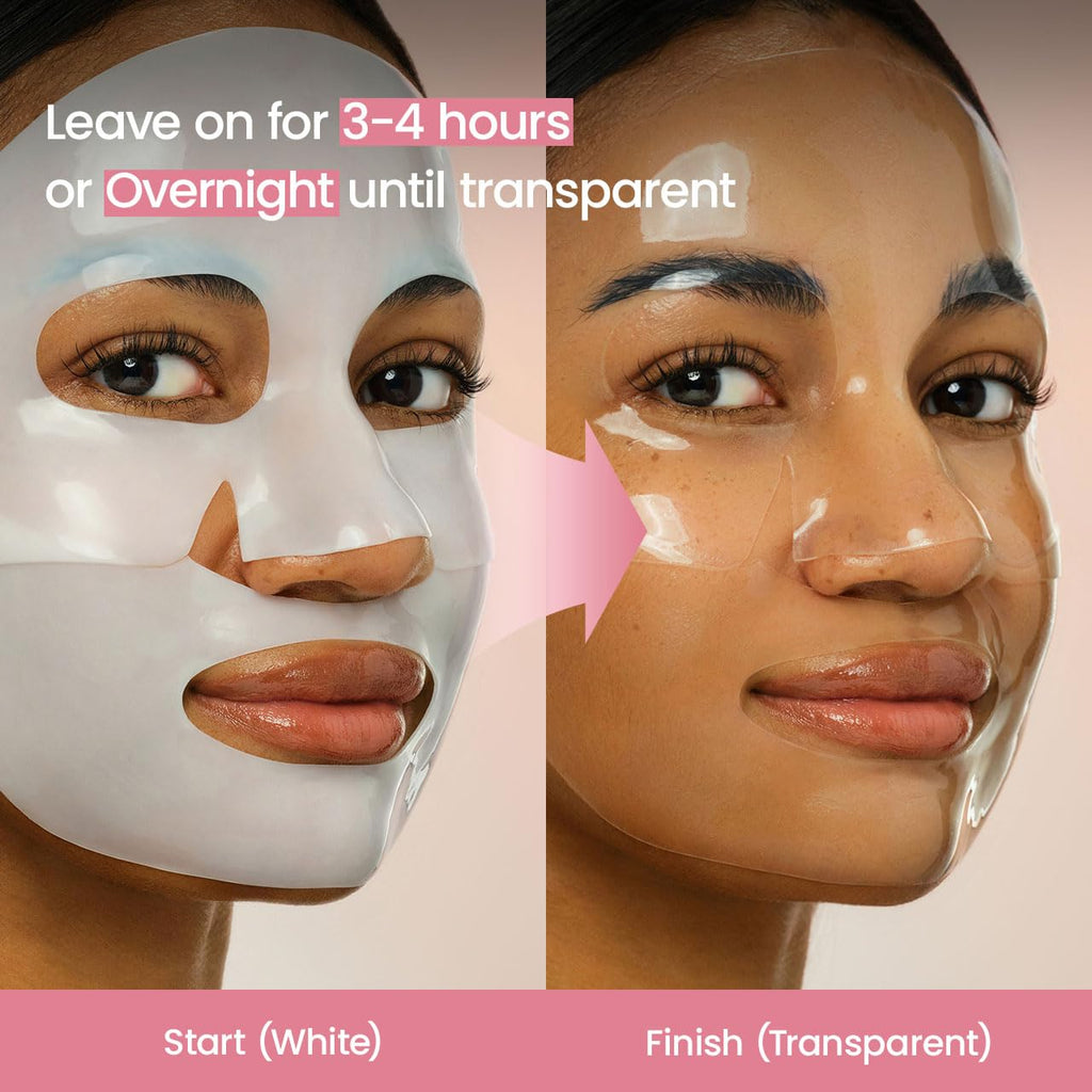 BIODANCE Collagen Duo: Bio Collagen Real Deep Mask & Collagen Peptide Serum Pink Duo Bundle for Glass Skin, Plumping Hydration, Firming, Korean Skin Care, Skin Care Set