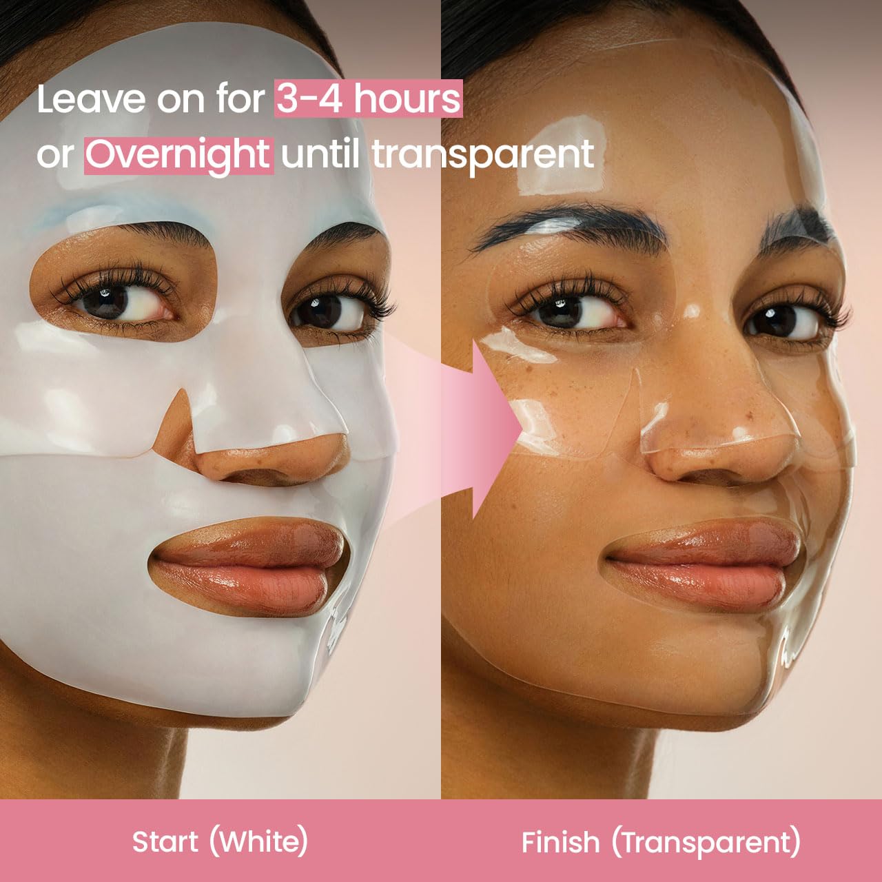 BIODANCE Collagen Duo: Bio Collagen Real Deep Mask & Collagen Peptide Serum Pink Duo Bundle for Glass Skin, Plumping Hydration, Firming, Korean Skin Care, Skin Care Set