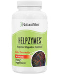 NaturalSlim Helpzymes Digestive Enzymes for Women & Men, Essential Enzymes for Digestion, Gut Health & Gas Bloating Relief with Bromelain, Ox Bile, Pancreatin & Betaine HCL, 100 Capsules – 1 Pack