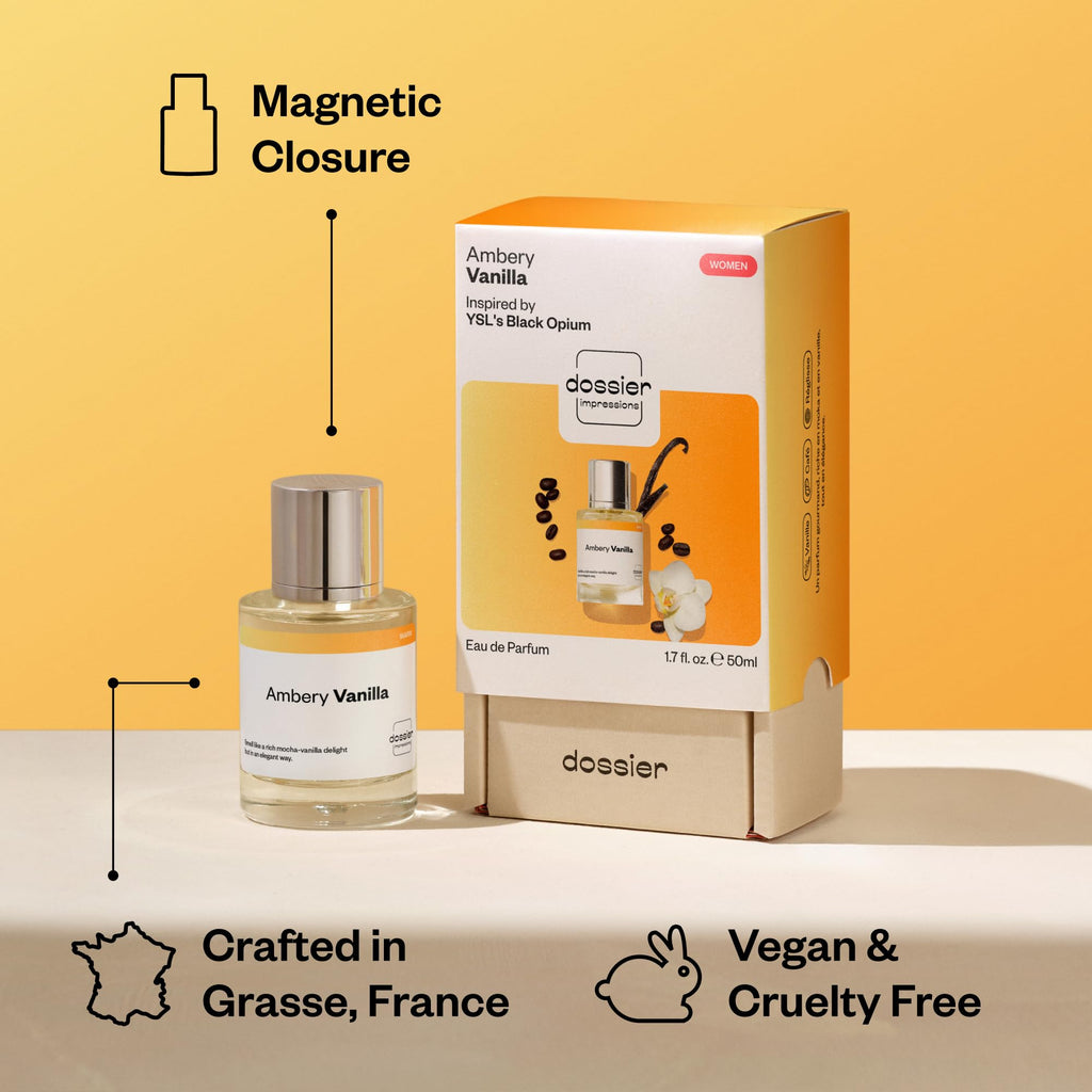 Dossier - Ambery Vanilla - Inspired by Black Opium - Women EDP