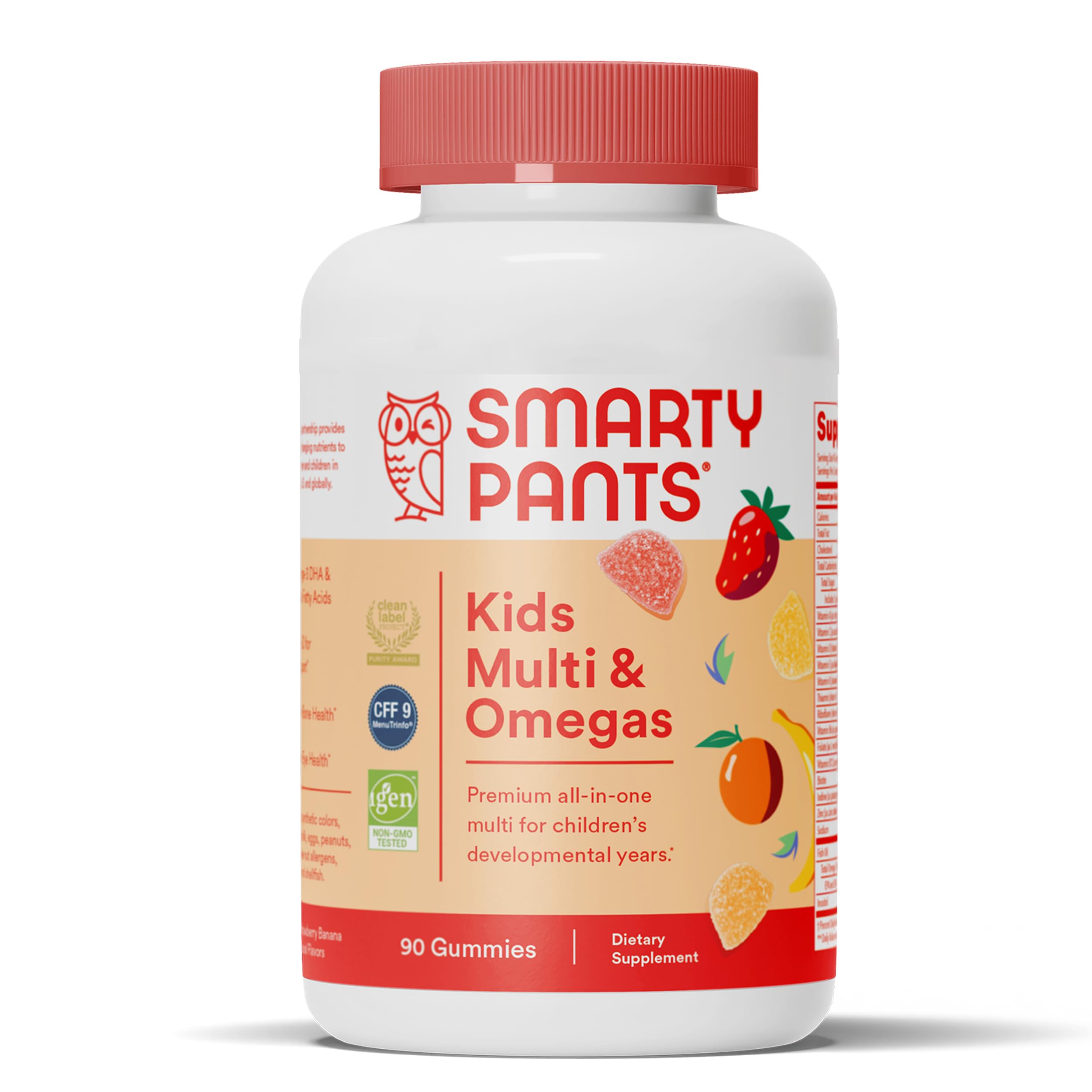 SmartyPants Kids Gummies 90 Count