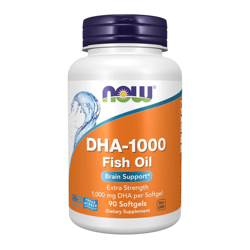 NOW Supplements, DHA-1,000, Extra Strength, 90 Softgels