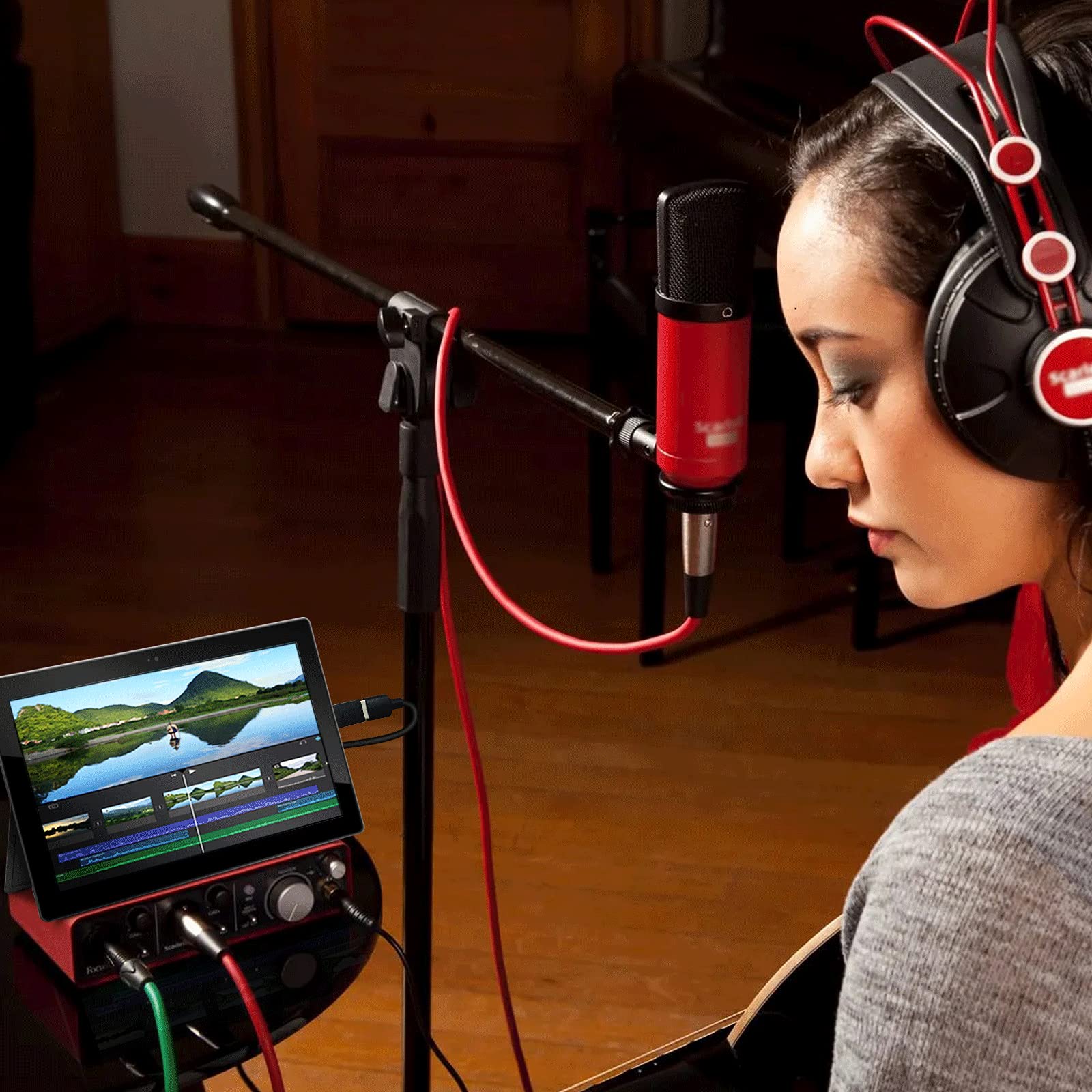 USB C Cable for Focusrite Scarlett Solo 3rd 4th Gen, Scarlett 2i2 3rd Gen