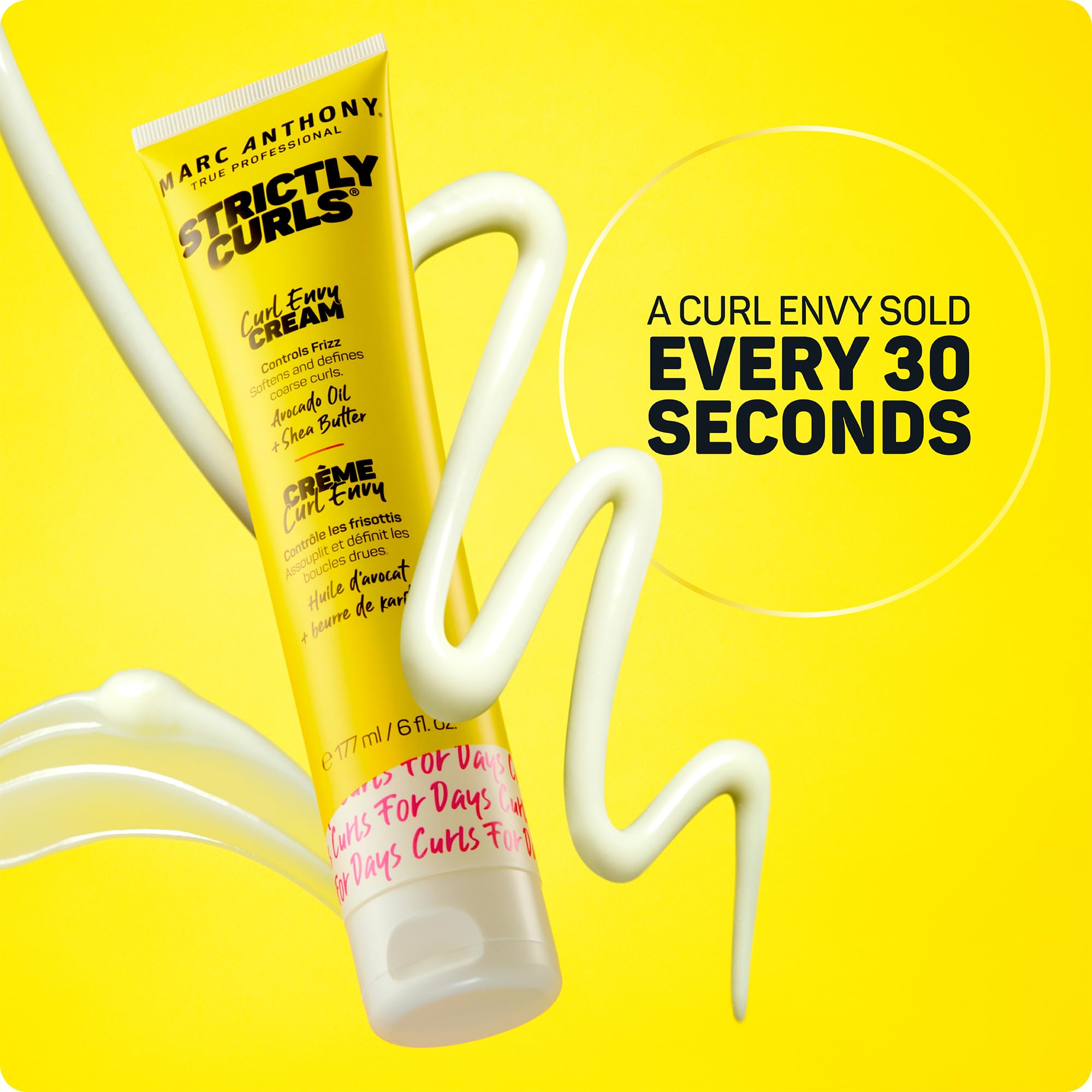 Marc Anthony Strictly Curls Envy, Curl Defining Cream for Curly & Wavy Hair