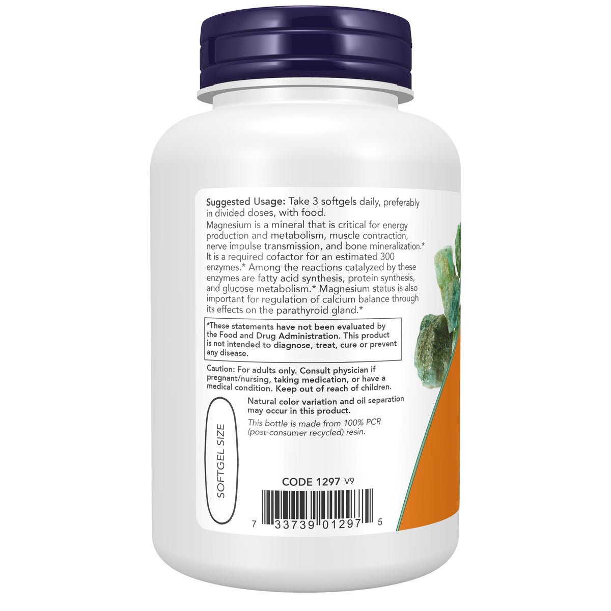 NOW Supplements, Magnesium Citrate, With Glycinate & Malate, 90 Softgels