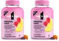 A Day Prenatal Vitamins for Women Gummies- Pregnancy Vitamins for Women with Folic Acid,DHA,Iodine,Prenatal Gummies,Iron-Free,120 Ct (Packaging May Vary),(Pack of 2)