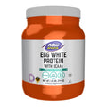 NOW Foods Sports Nutrition, Egg White Protein, 16 g With BCAAs, Unflavored Powder, 1.2-Pound