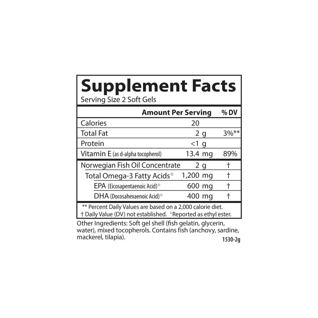 Carlson Super Omega-3 Gems, Pescatarian, 50 Pescatarian Softgels