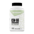 NutraBio Ashwagandha KSM-66 | Ashwaganda Herbal Supplement for Stress, Mood, & Performance | 600 MG of Clinically Studied KSM66 90 Capsules