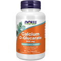 NOW Foods Supplements, Calcium D-Glucarate 500 mg, 90 Veg Capsules