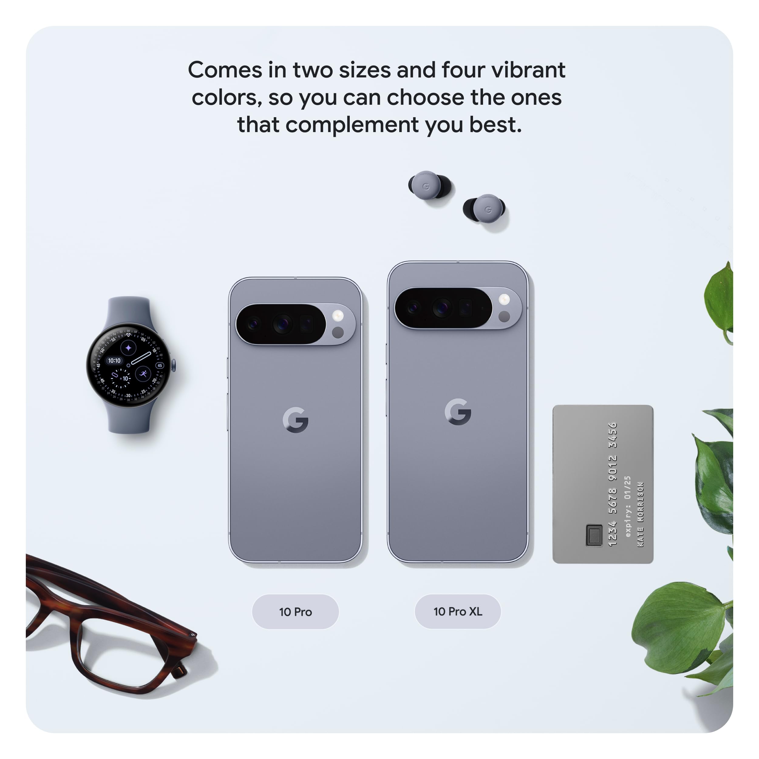 Google Pixel 10 Pro - Unlocked Smartphone with Gemini - Obsidian - 128 GB