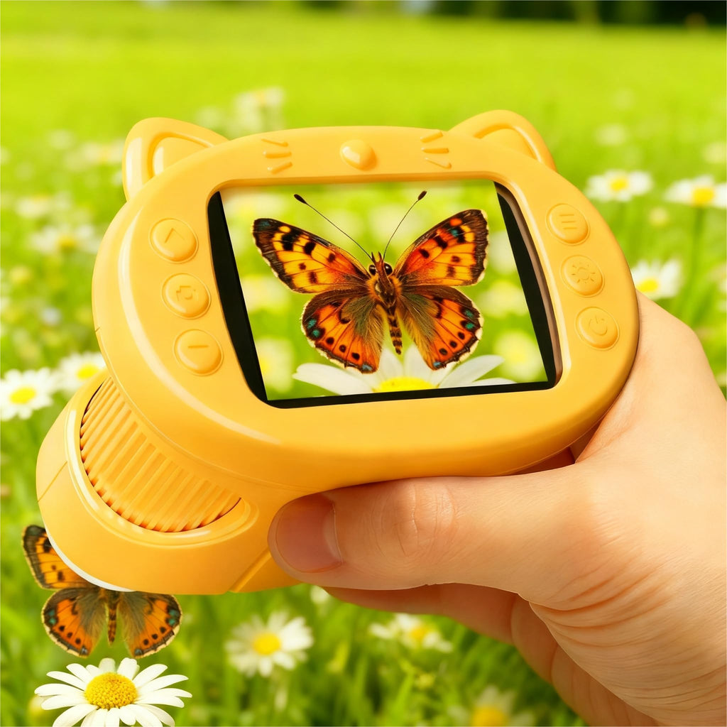 Handheld Digital Mini Microscope for Kids: 1000X 4K 2.4" Microscopes Toys