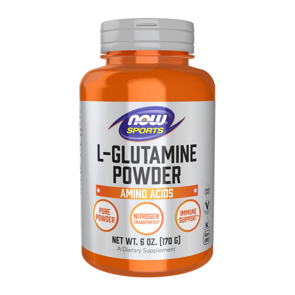 NOW Sports, L-Glutamine Powder, Amino Acid, 6 oz