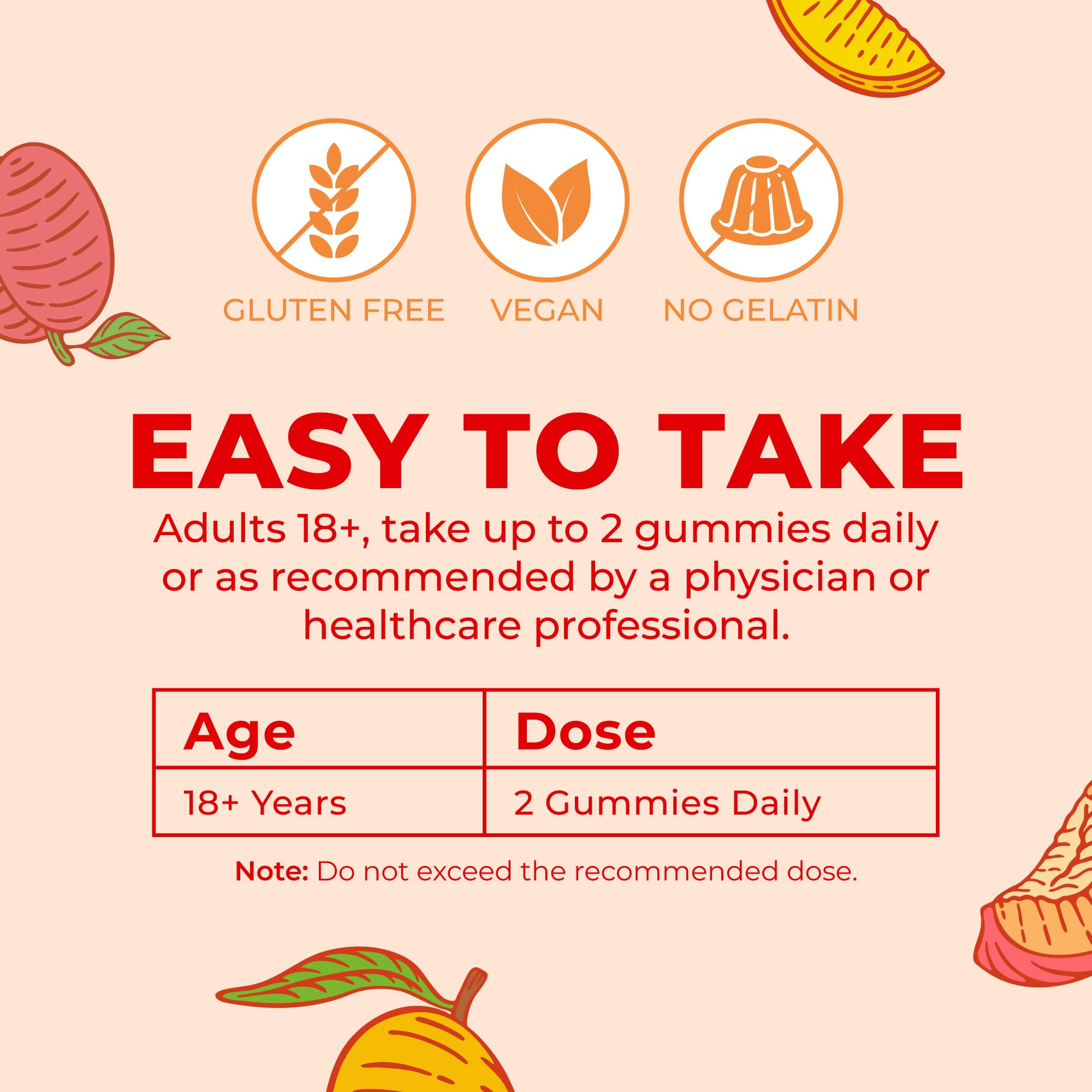 MaryRuth's Multivitamin + Hair Growth Gummies, Thicker Hair, 30 Servings
