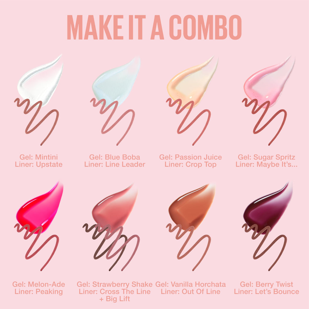 MAYBELLINE Lifter Oil-in-Gel Lip Gloss for Glassy, Bouncy Shine, Hydrating, Tinted Lip Balm and Moisturizer with Hyaluronic Acid and Passionfruit Oil, Sugar Spritz (Sheer Hot Pink)