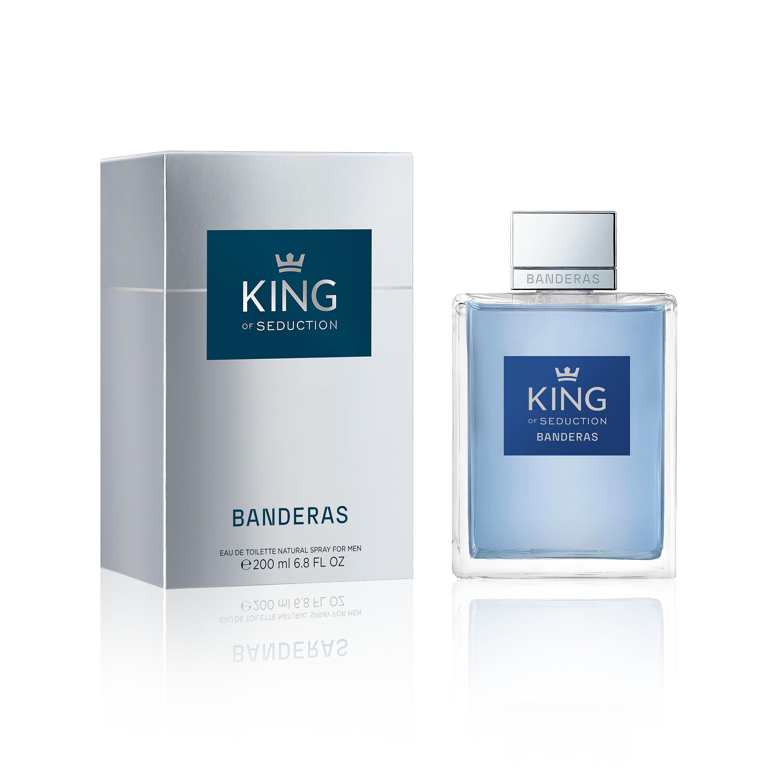 King of Seduction by Antonio Banderas for Men - 6.8 oz Eau De Toilette Spray