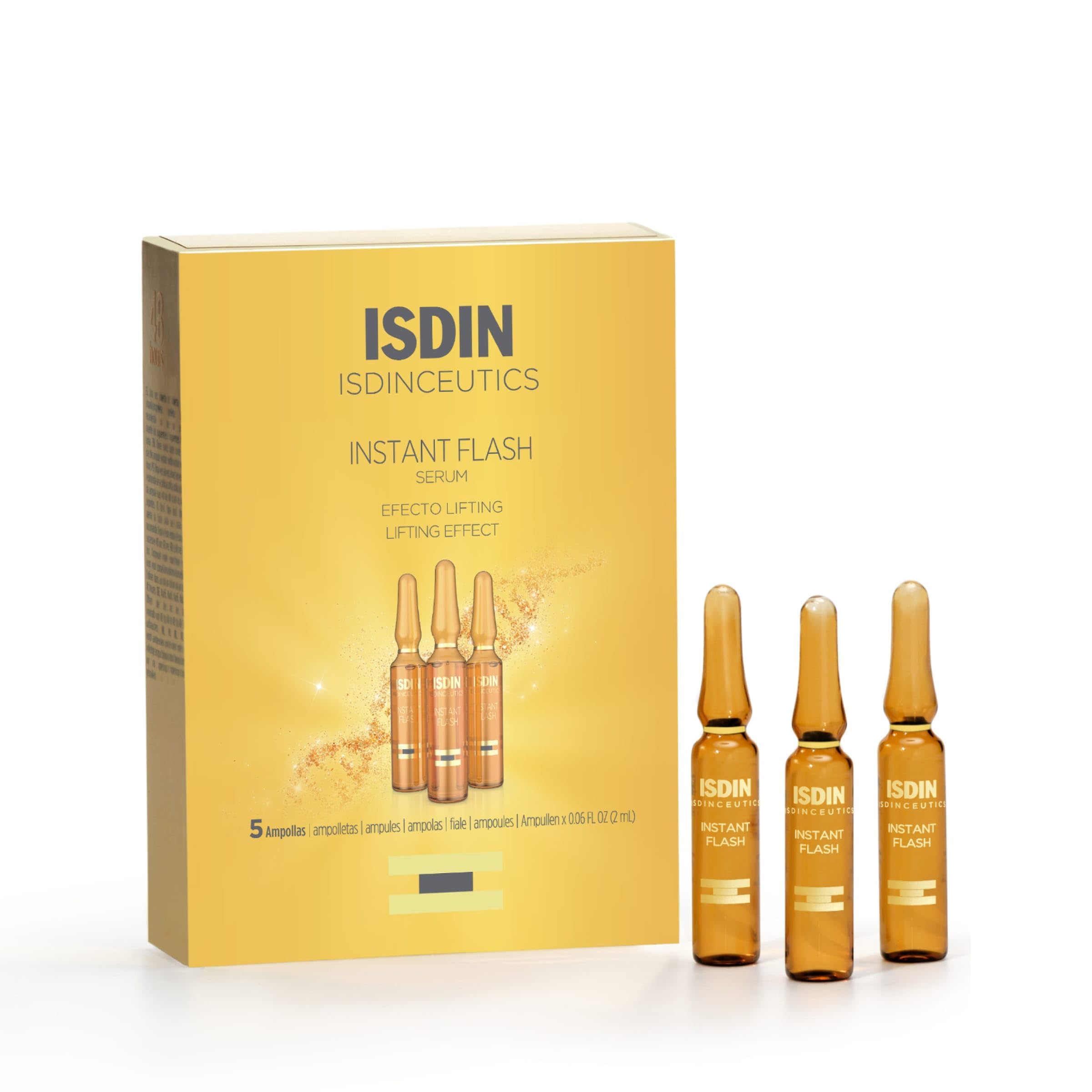ISDIN Isdinceutics Instant Flash Firming & Lifting Serum, 5 x 0.06 fl oz