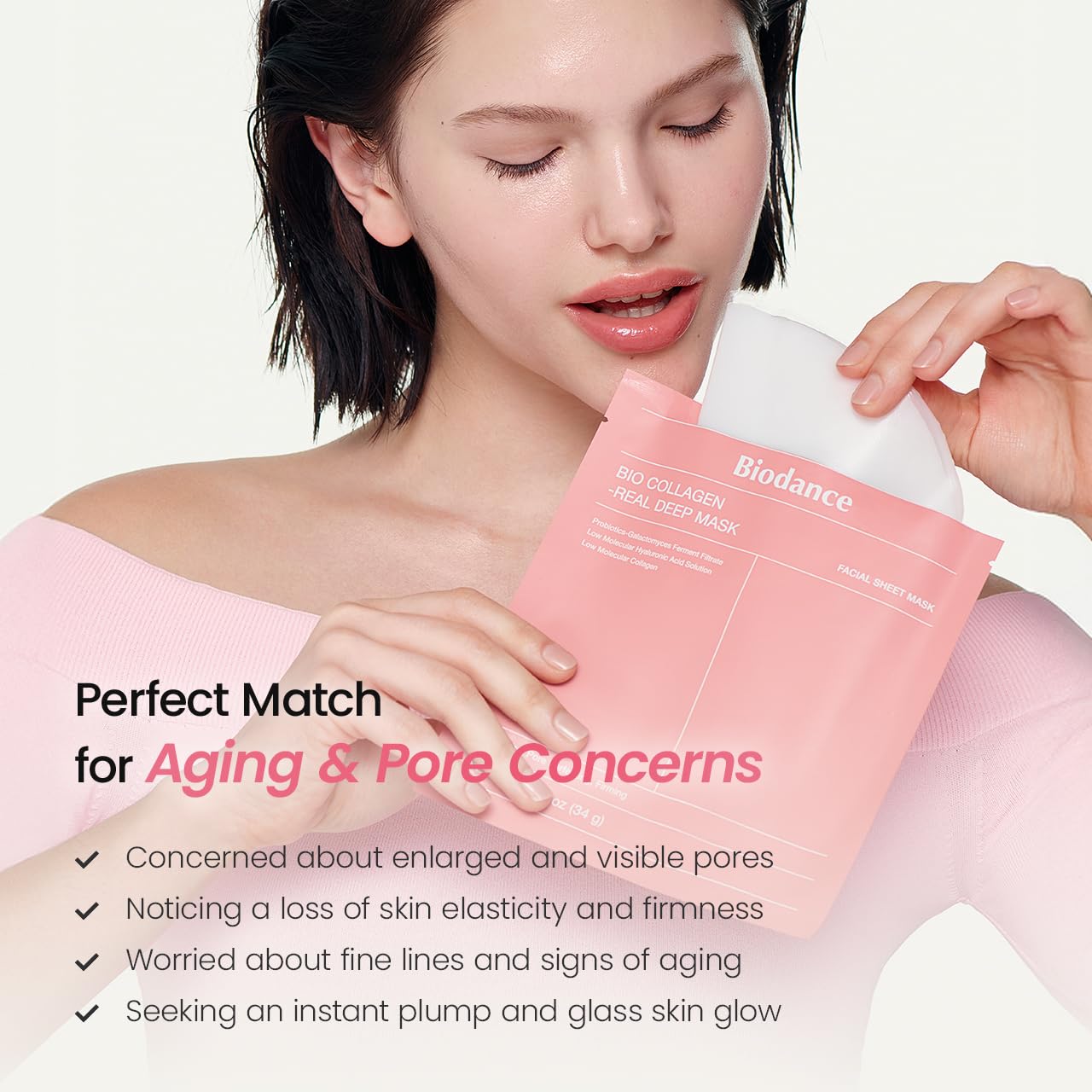 BIODANCE Luxury Holiday Duo: Caviar PDRN & Bio Collagen Real Deep Overnight Gel Mask for Plumping Hydration, Firming for Glass Skin, Korean Skin Care, Skin Care Set
