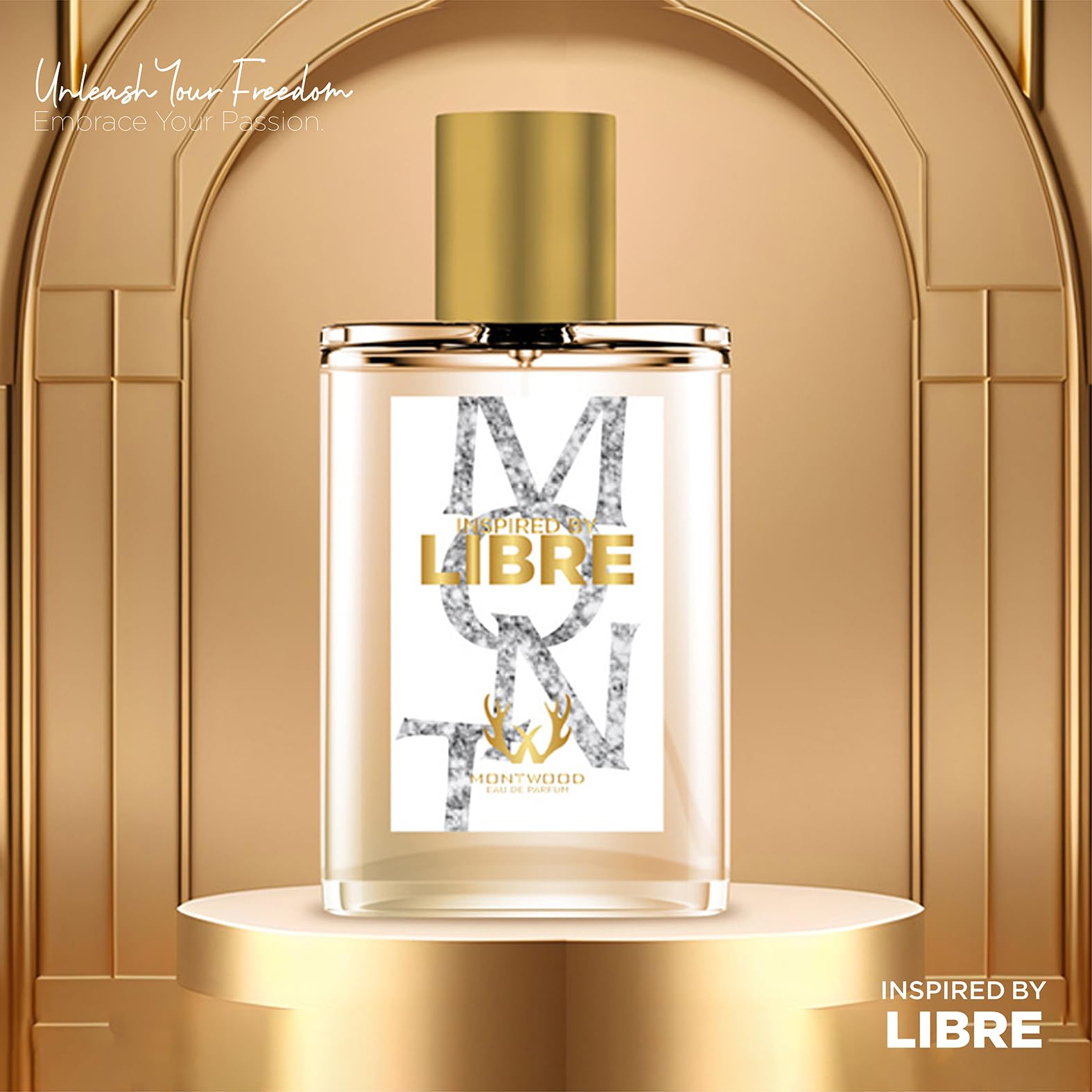 MONTWOOD Eau de Parfum – Long-Lasting Feminine Fragrance for Women – 100mL Perfume Spray with Bonus 15mL Perfume Sample (Randomly Selected) – Inspired by Libre