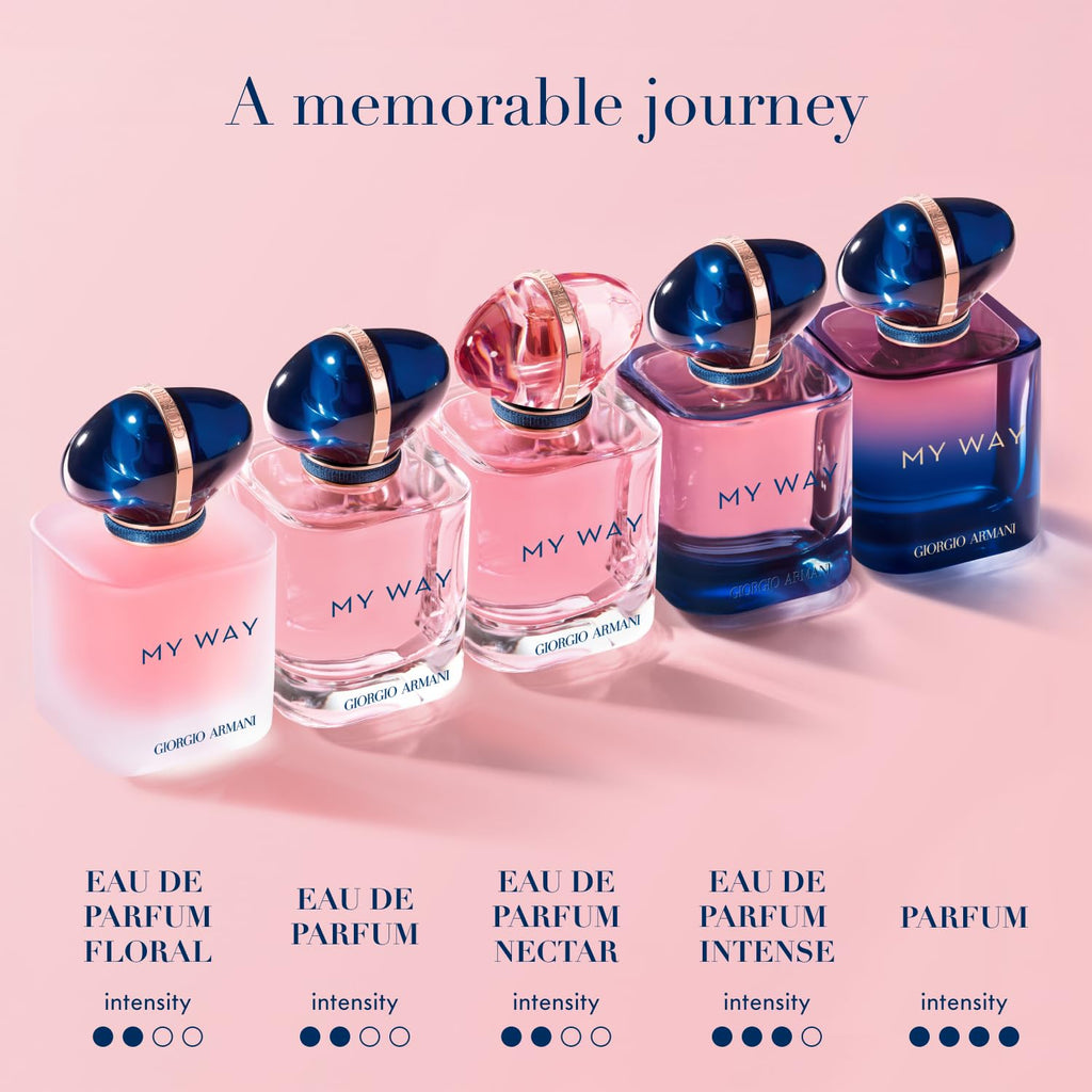 Armani Beauty – My Way Nectar – Eau de Parfum – Perfume for Women – Floral Fruity Women’s Fragrance – Bergamot & Pear, Tuberose Heart, Vanilla Notes - 1.0 Fl Oz