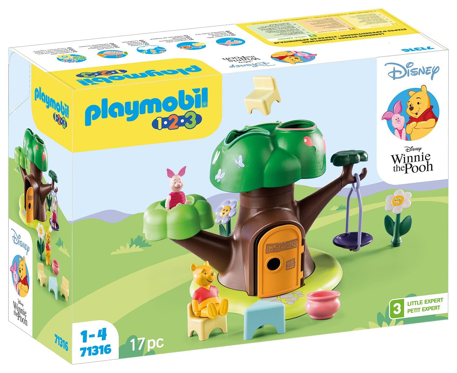 Playmobil 1.2.3 & Disney: Winnie's & Piglet's Tree House