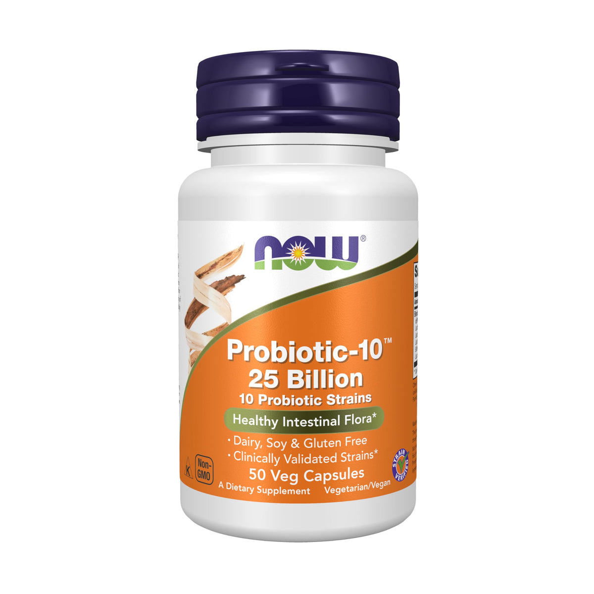 NOW Supplements, Probiotic-10™, 25 Billion, 50 Veg Capsules