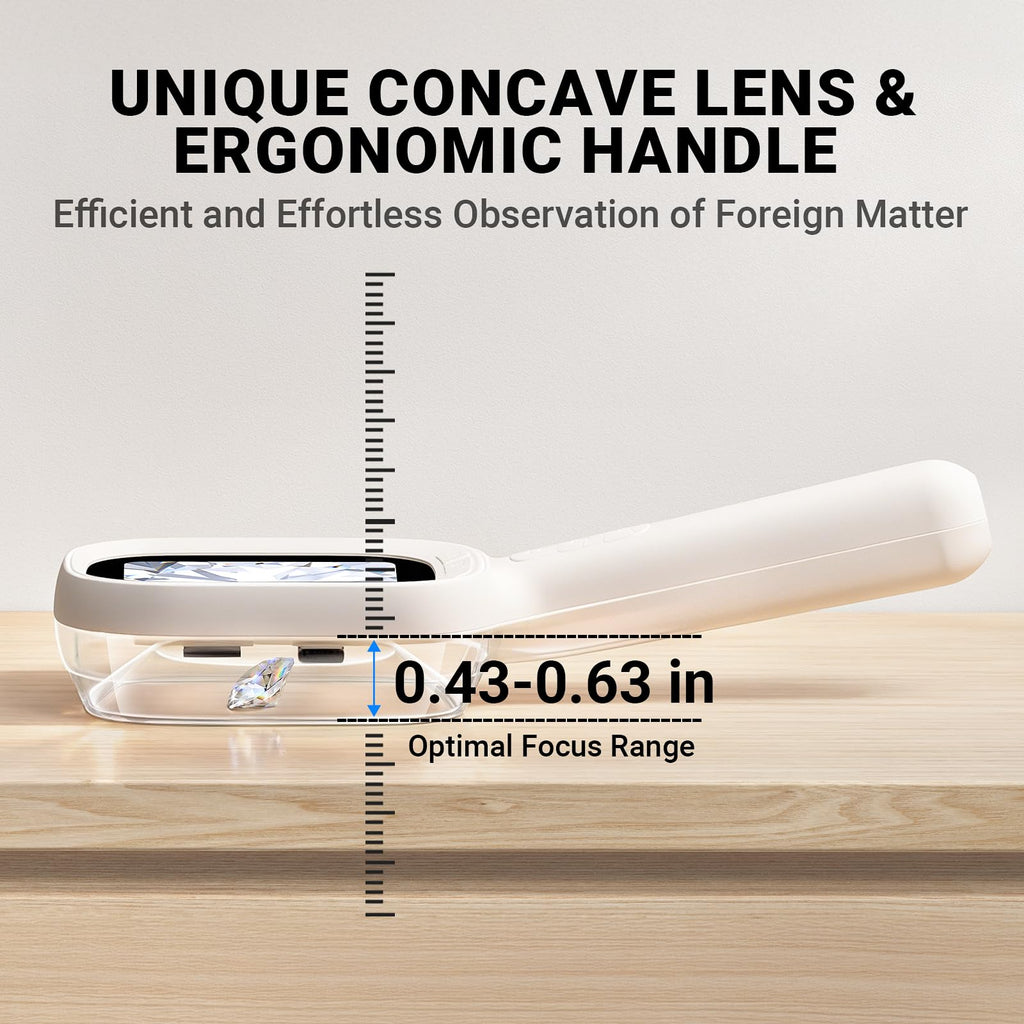 Digital Autofocus Microscope, 2.8" IPS Screen Magnifier, Take Photo