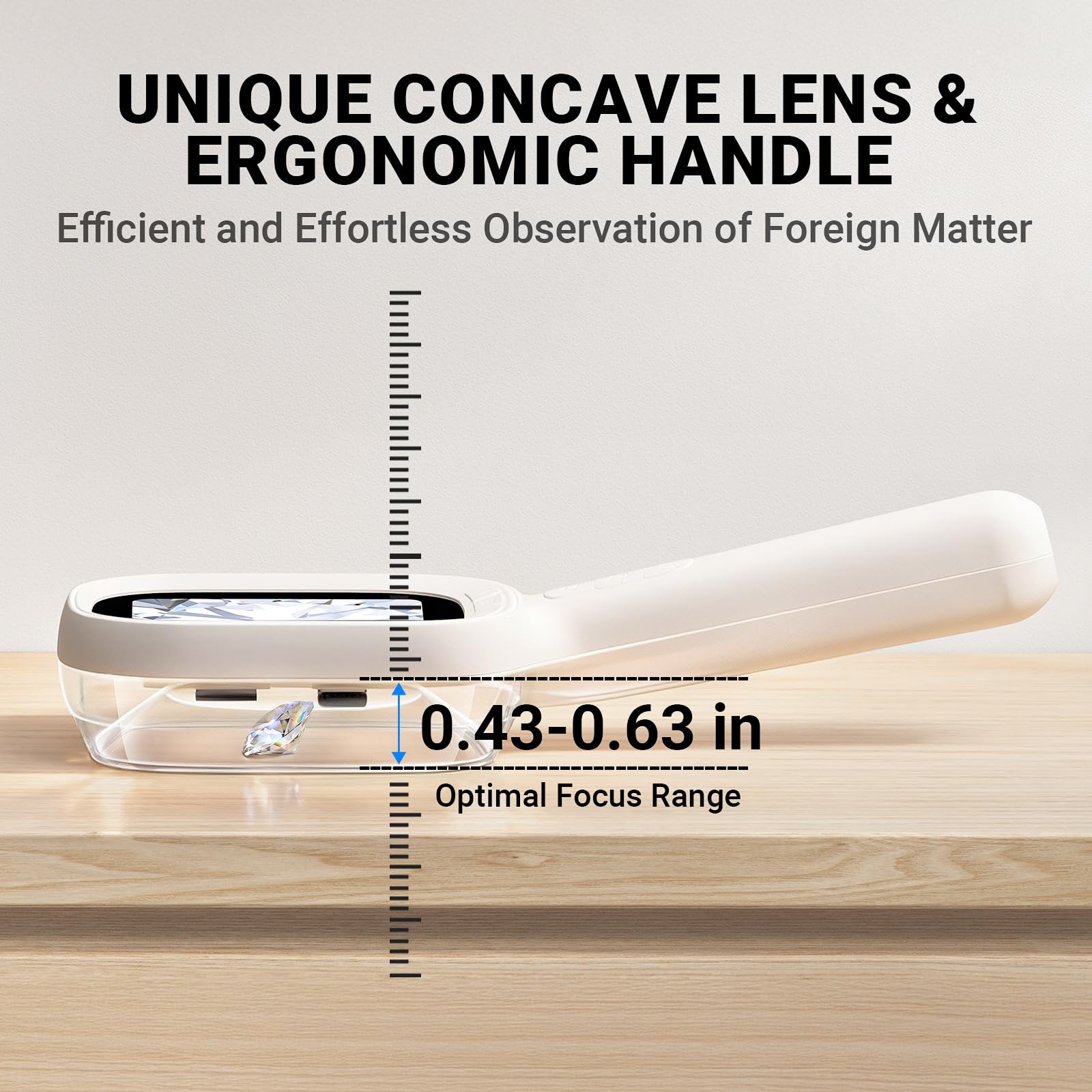 Digital Autofocus Microscope, 2.8" IPS Screen Magnifier, Take Photo