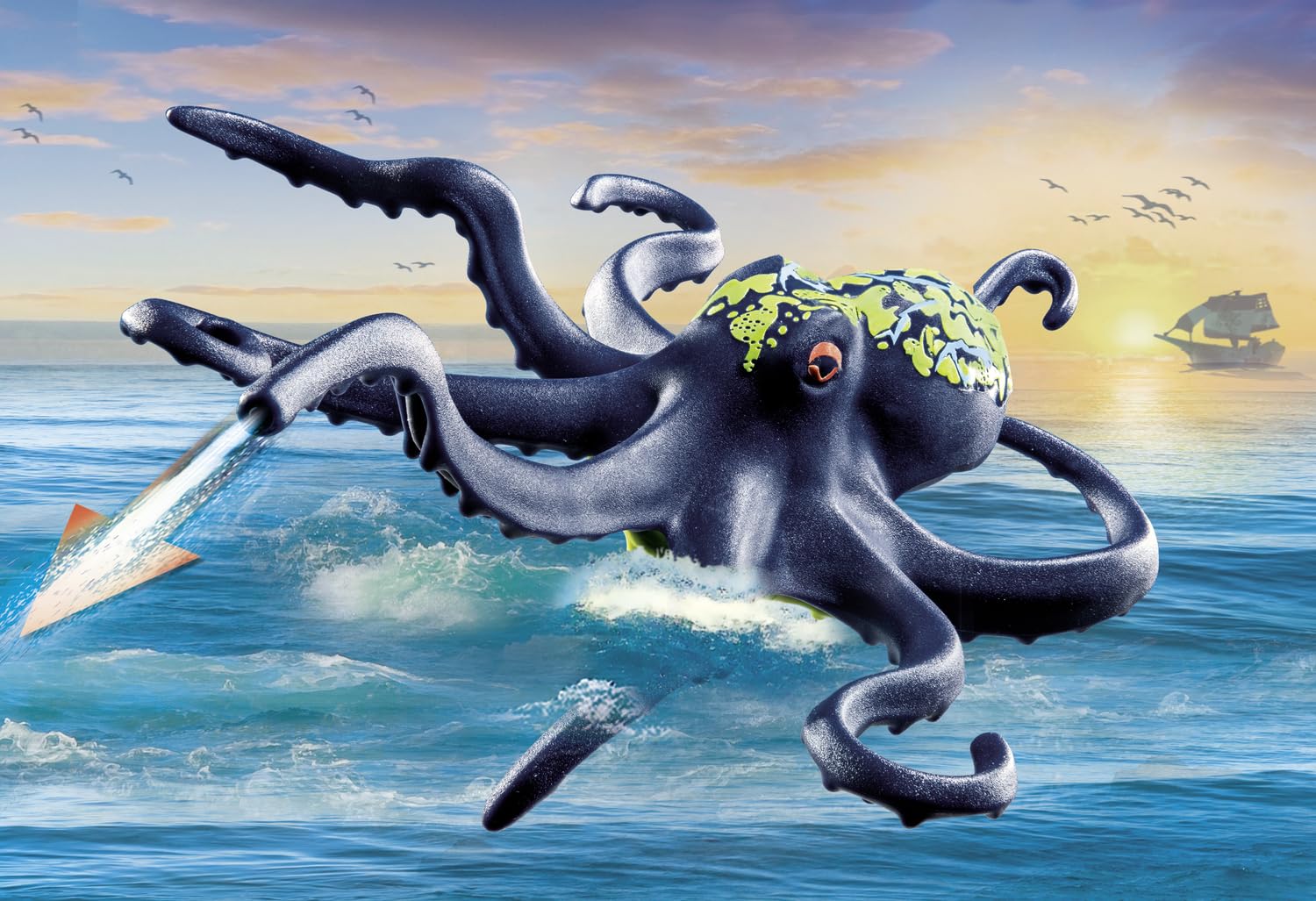 Playmobil Pirates: Battle with The Giant Octopus