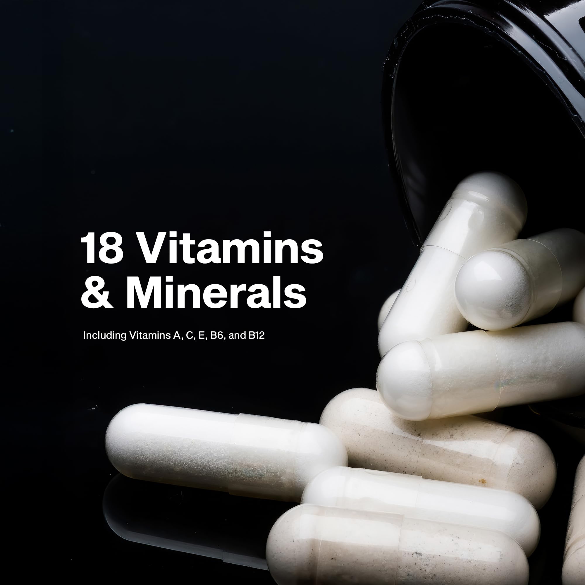MuscleTech Platinum Multivitamins for Men & Women - Multi-Vitamin Supplement for Immune Support - 18 Vitamins & Minerals, Vitamin A C D E B6 B12 - Daily Workout Supplements for Men - 90 Capsules