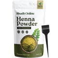 Shudh Online Pure Henna Powder for Hair Color Dye & Skin - Natural Triple Sifted Rajasthani Mehndi Hena (7oz - 200g) Tinte Natural Gena Para el Cabello (Lawsonia Inermis) | Red, Light & Brown hennah
