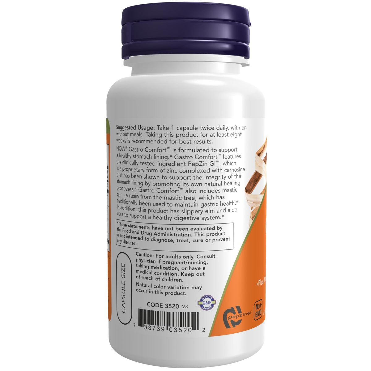 NOW Supplements, Mastic Gum, Aloe Vera, 60 Veg Caps
