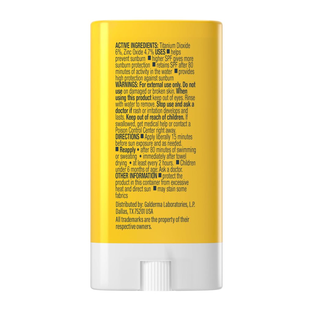 Cetaphil Sheer Mineral Sunscreen Stick, Face & Body, SPF 50, 0.5oz