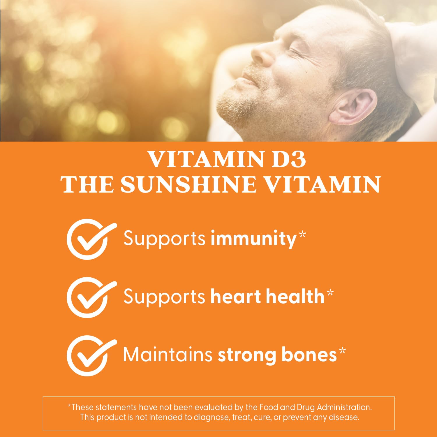 Doctor's Best Vitamin D3 2000 IU Softgels for Men & Women - Vitamin D Supplement for Immune System & Heart Health Support, 50 mcg per Serving, Vit D 3, Non GMO, Gluten & Soy Free - 180 Veggie Softgels