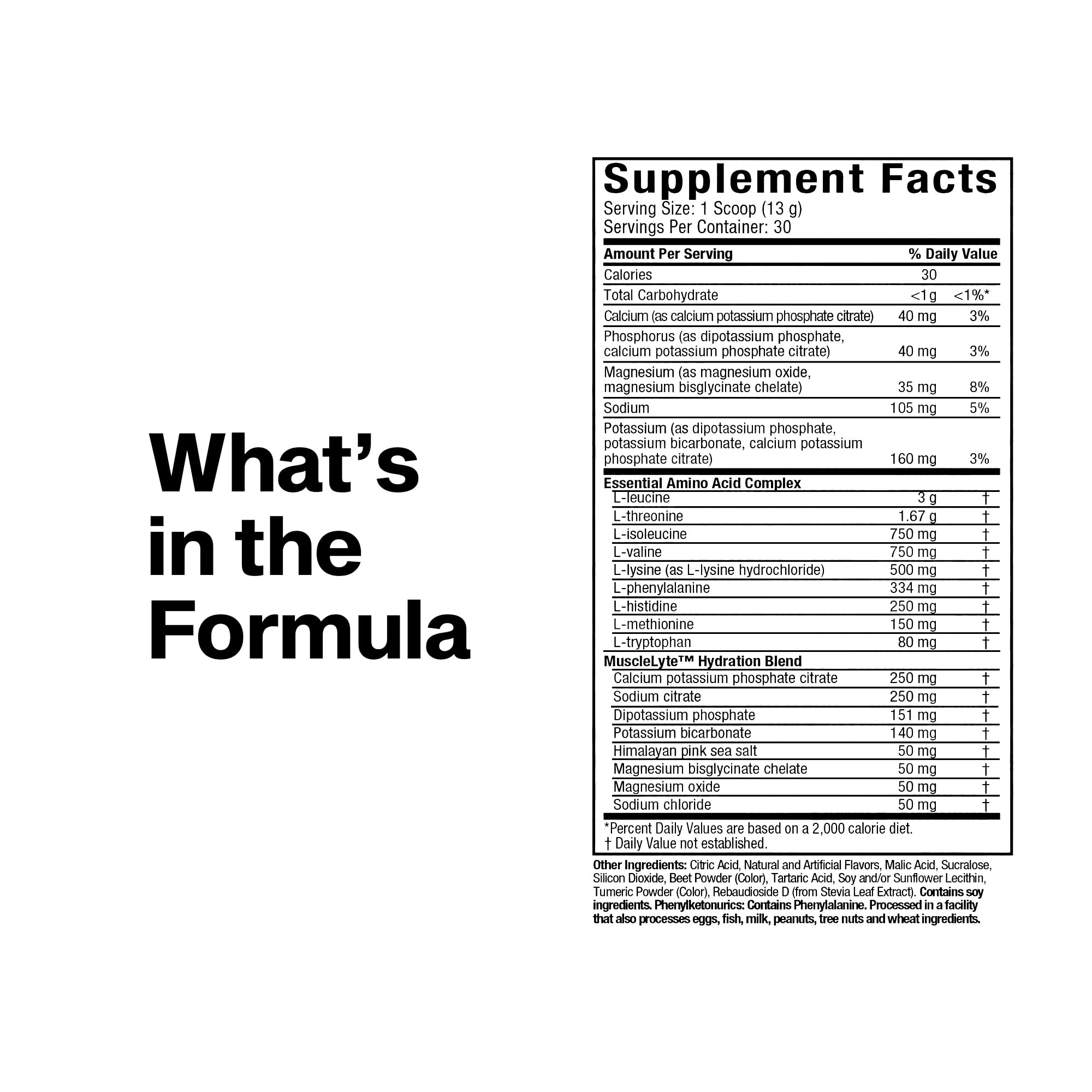 MuscleTech Platinum Essential Amino Acids Supplement with Electrolytes, Fruit Punch - Pre-Workout Powder for Energy, Muscle Growth & Strength Builder - EAA Complex for Men & Women - 30 Servings