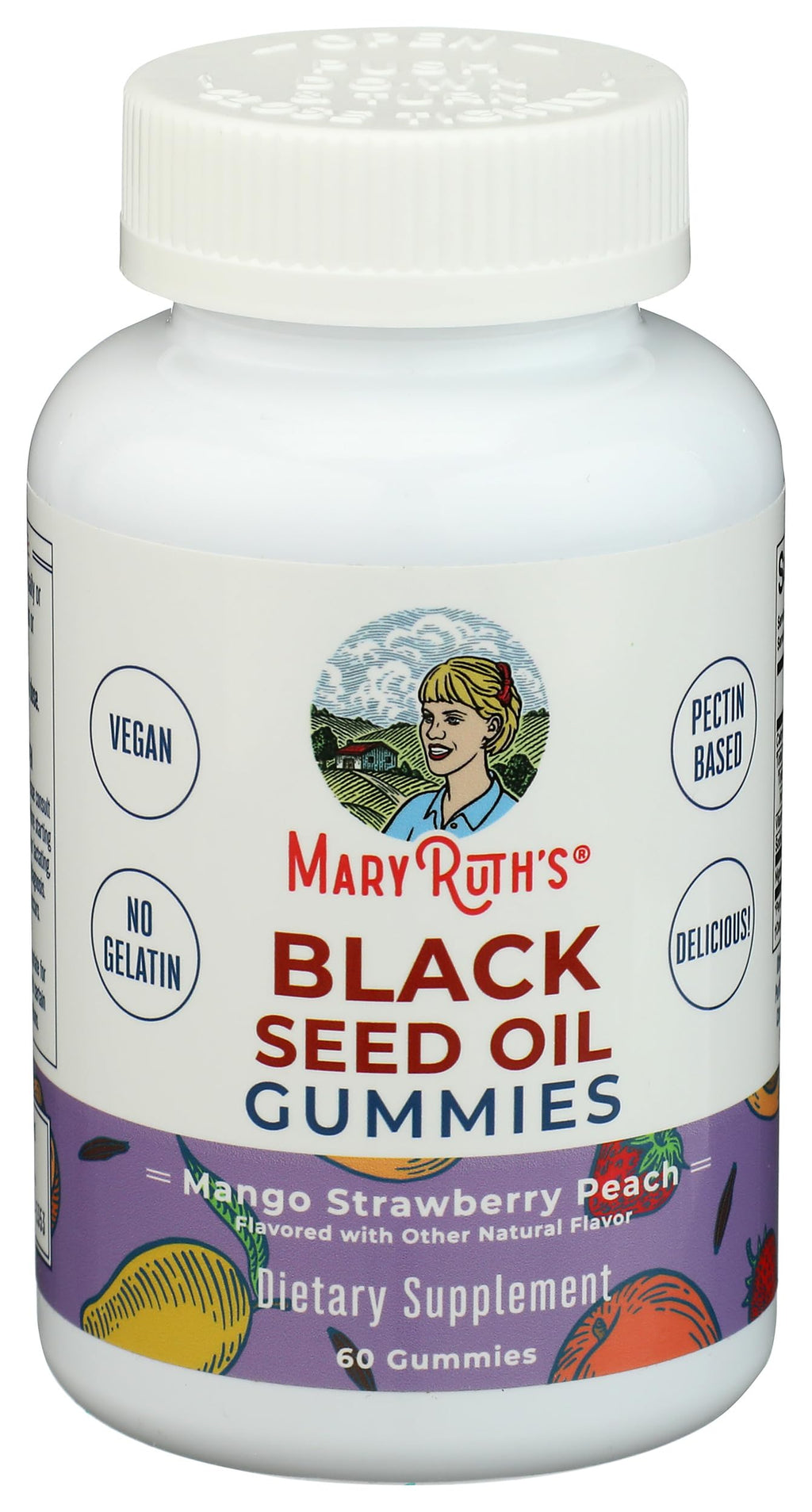 MARYRUTH'S Organics Black Seed Oil Gummies, Black Cumin Seed Oil Supplement