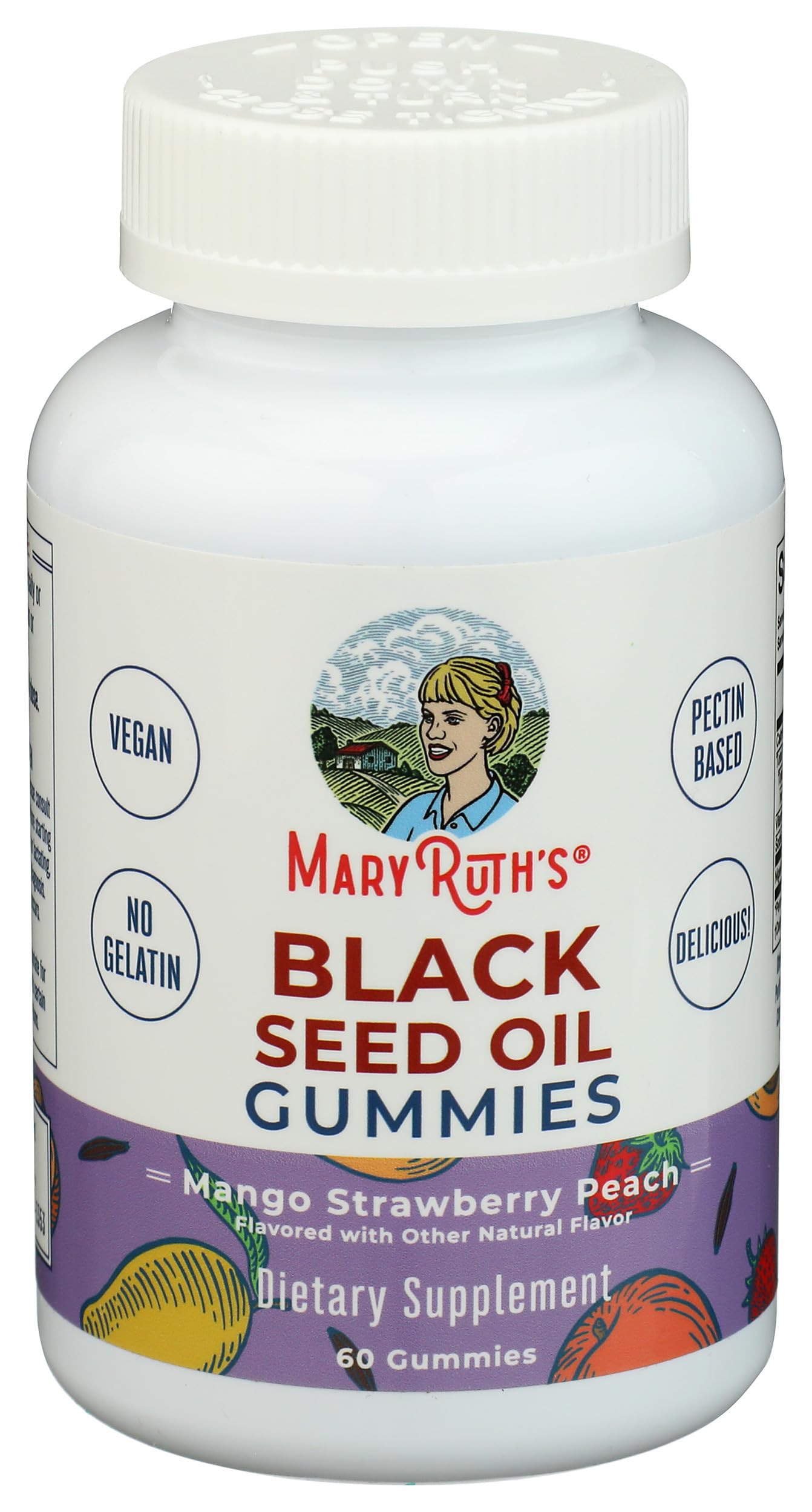 MARYRUTH'S Organics Black Seed Oil Gummies, Black Cumin Seed Oil Supplement
