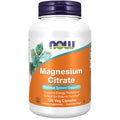 NOW Supplements, Magnesium Citrate, Enzyme Function, 120 Veg Capsules
