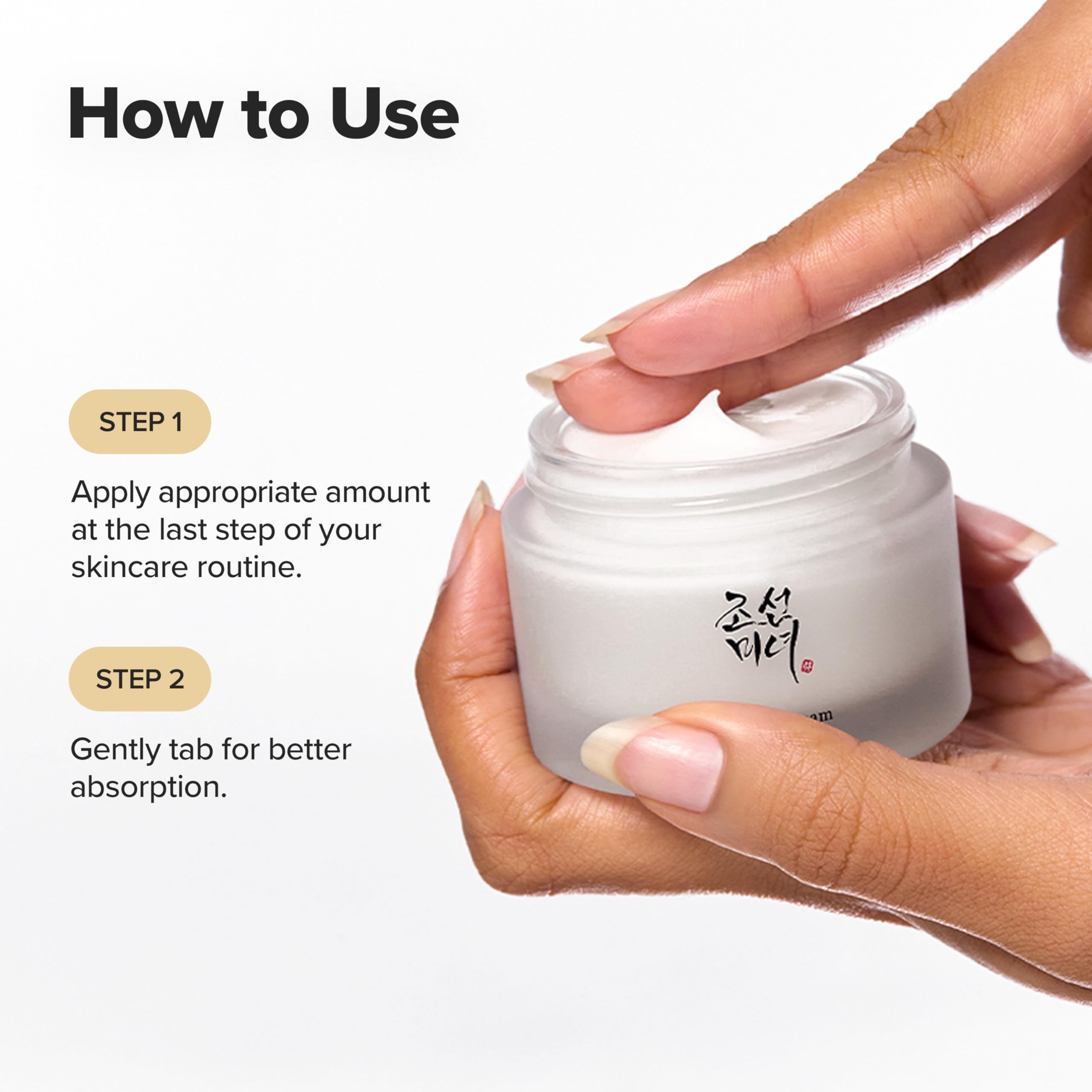 Beauty of Joseon Dynasty Cream Hydrating Face Moisturizer for Dry, Sensitive Skin, Korean Skincare for Men and Women 100ml, 3.38 fl.oz