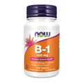 NOW Foods Supplements, Vitamin B-1 100 mg, 100 Tablets