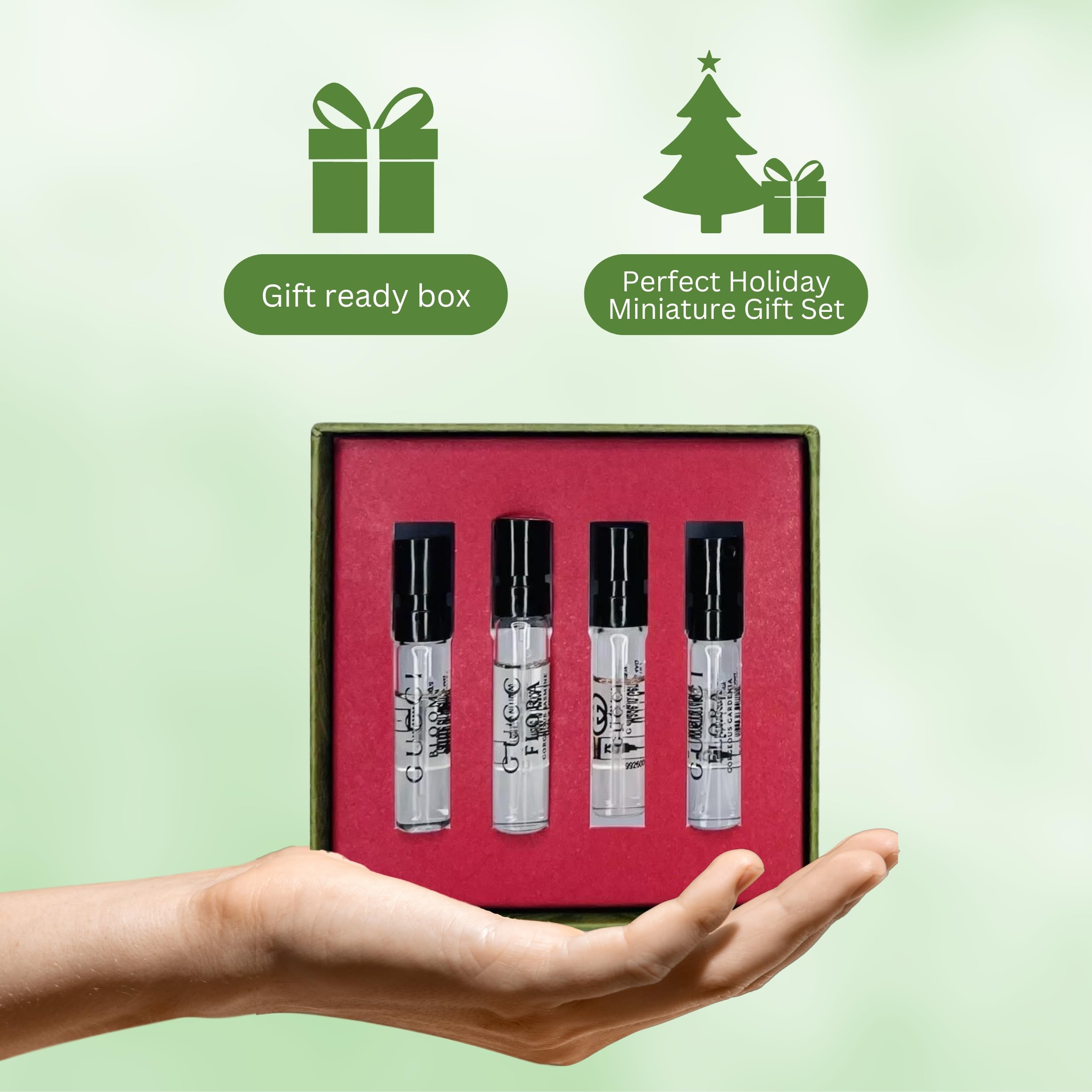 Gucci Mini Perfume Gift Set for Women 4-Piece EDP Travel Collection